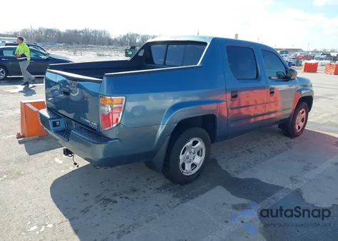 2007 Honda Ridgeline Rt from USA, damaged, VIN 2HJYK16277H526638